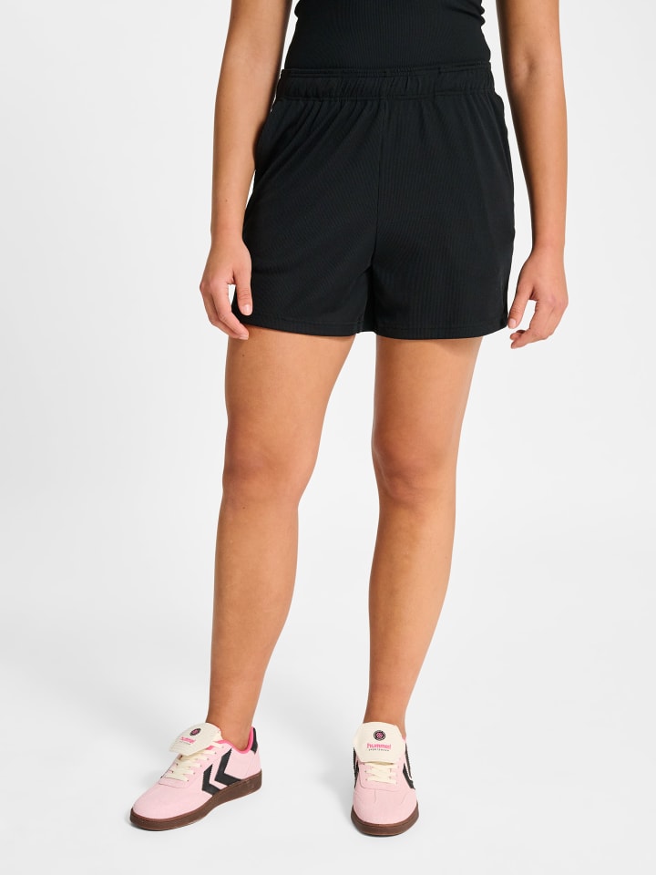 Verstellbare Taille Kurze Hose Hmlpulse Damen in BLACK