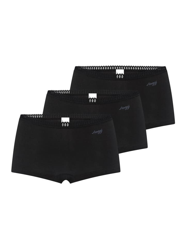 Short Slip GO Crush in Schwarz