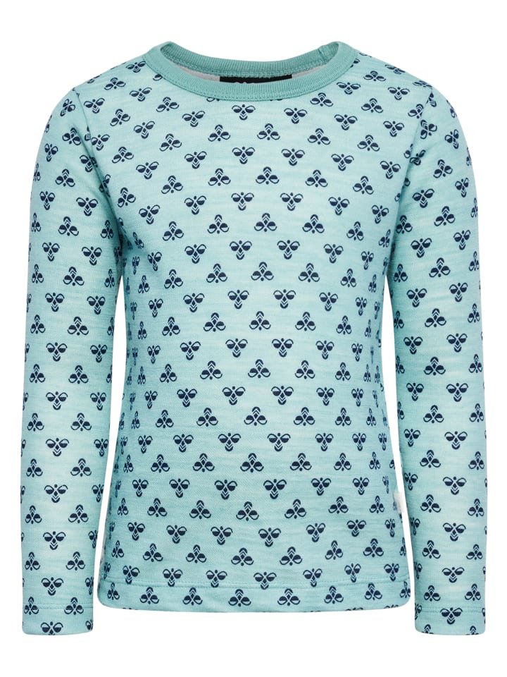 T-Shirt Hmlvilmo Mädchen in MINERAL BLUE