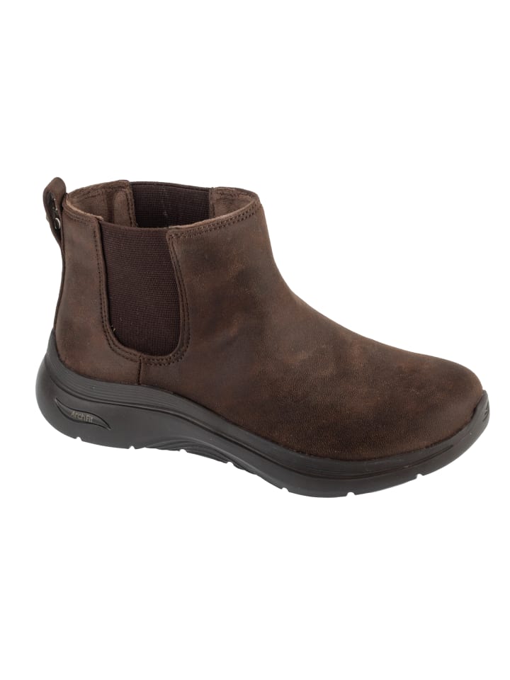 Skechers Go Walk Arch Fit 2.0 Boot - Classic Charm in Braun