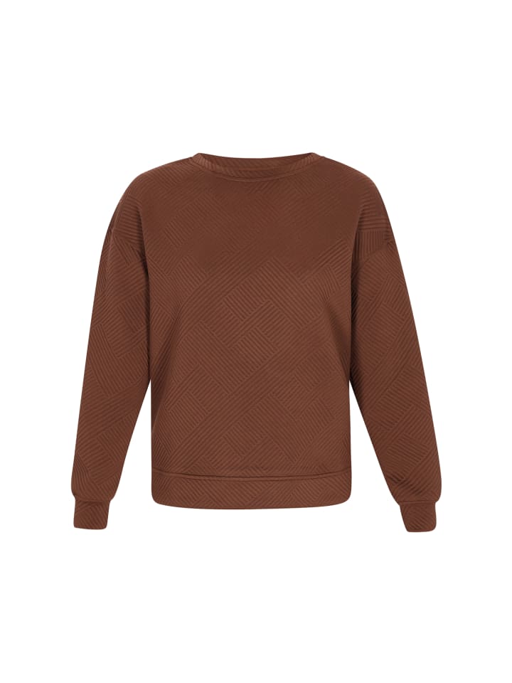 Women Sweatshirt in brown