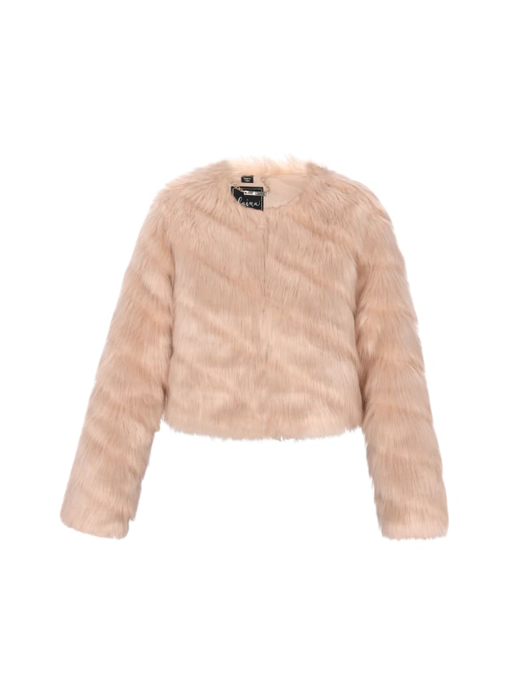 Damen Jacke in Hellbeige