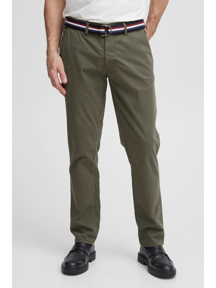 Chinohose FQCharls in Grün