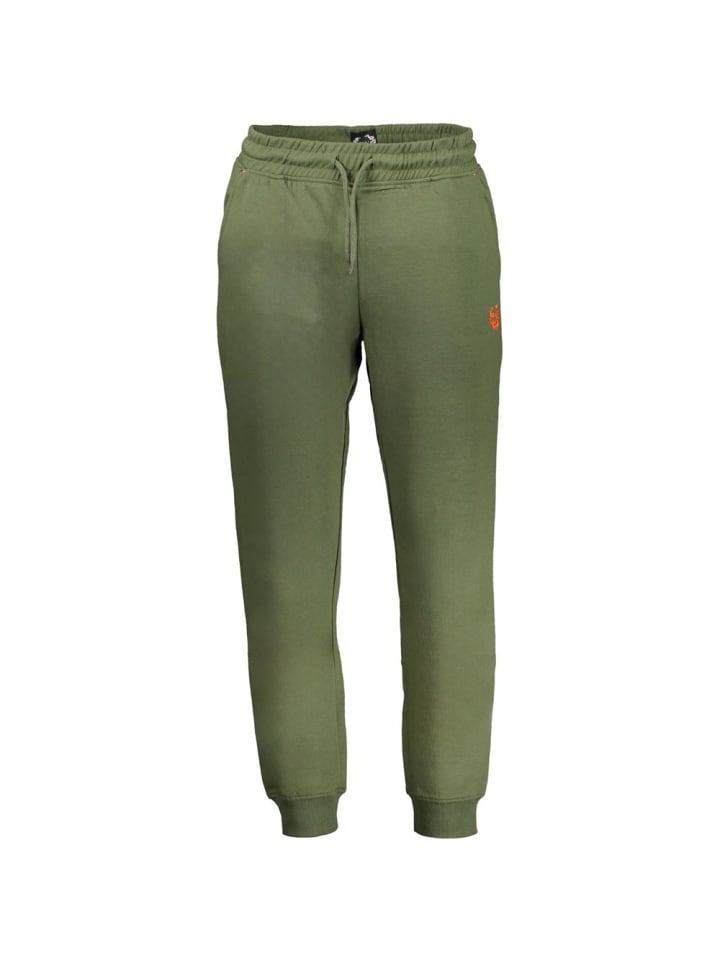 Grün Baumwolle Herren Trainingsanzug Hose