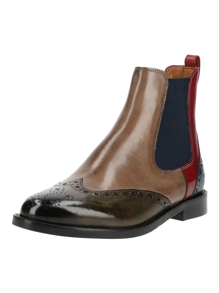 Stiefelette SELINA 29 Braun/Blau