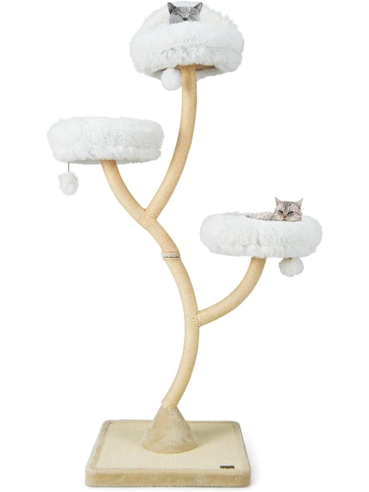 178 cm Katzenbaum in Beige