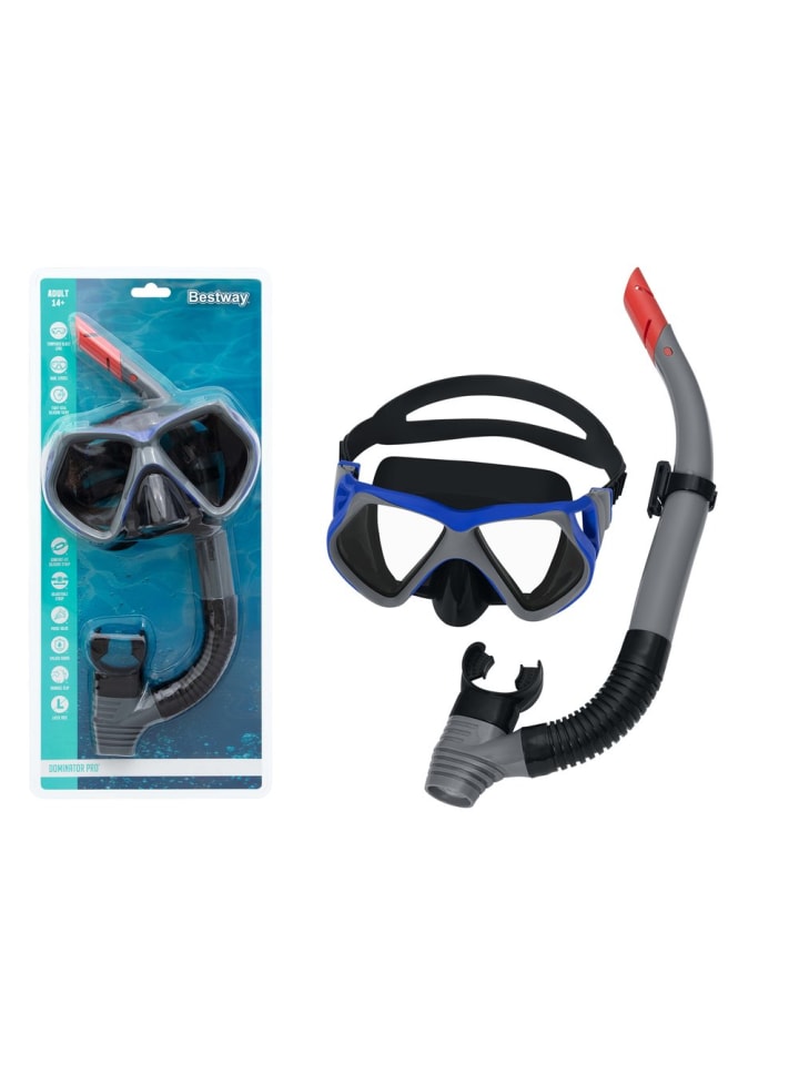 Tauchset Black Mask Schnorchel Bestway 24069