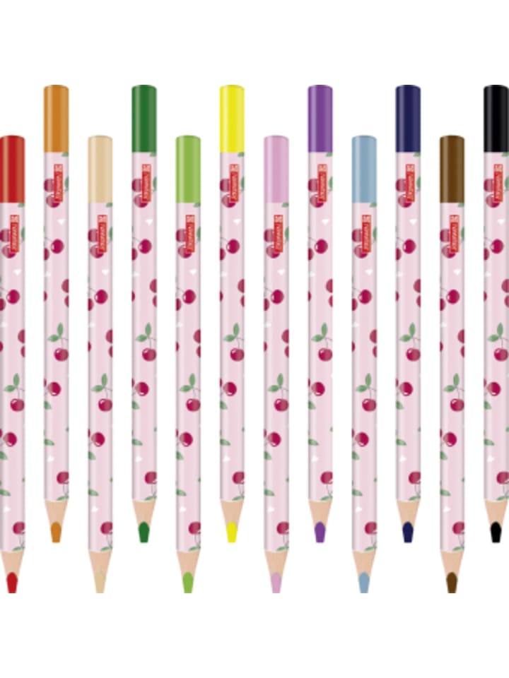 Papeterie/PBS - Jumbo Buntstifte 12er Pckg. Fruity Love
