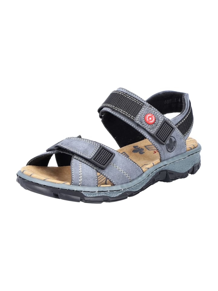 Komfort Sandalen in Blau