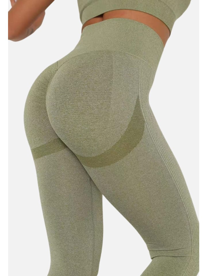 Gym Leggings in Grün