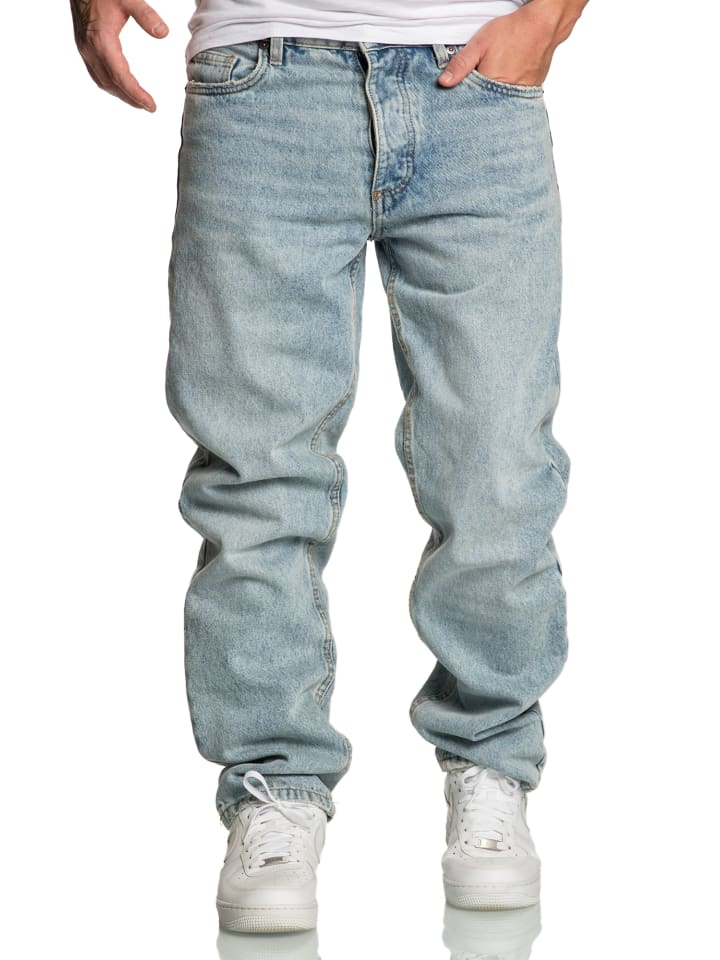 90s Baggy Jeans BOX HILL in Hellblau