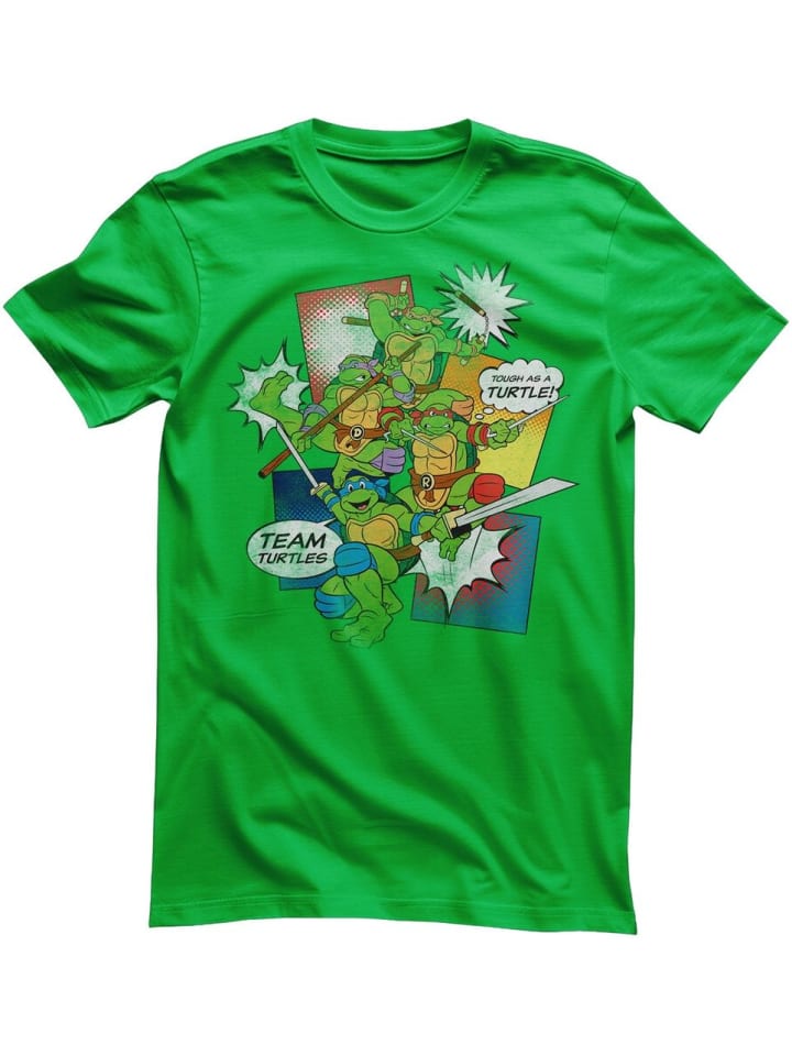 T-Shirt "TMNT Comics T-Shirt" in Grün