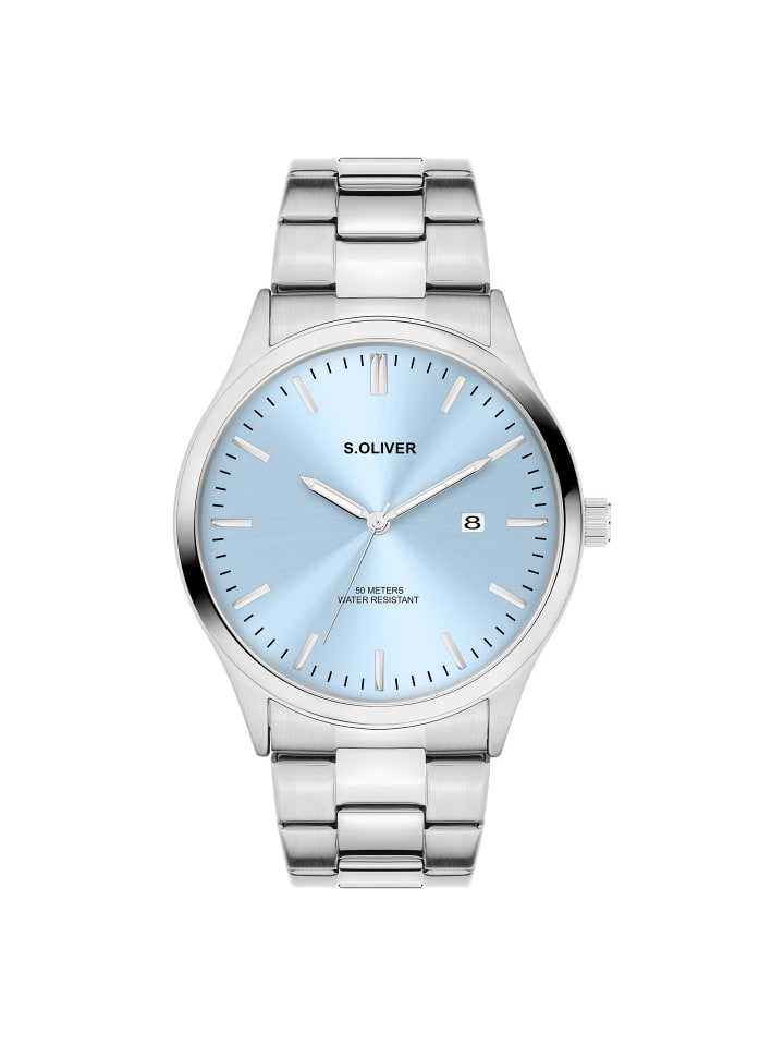 Armbanduhr Classic Round in silber
