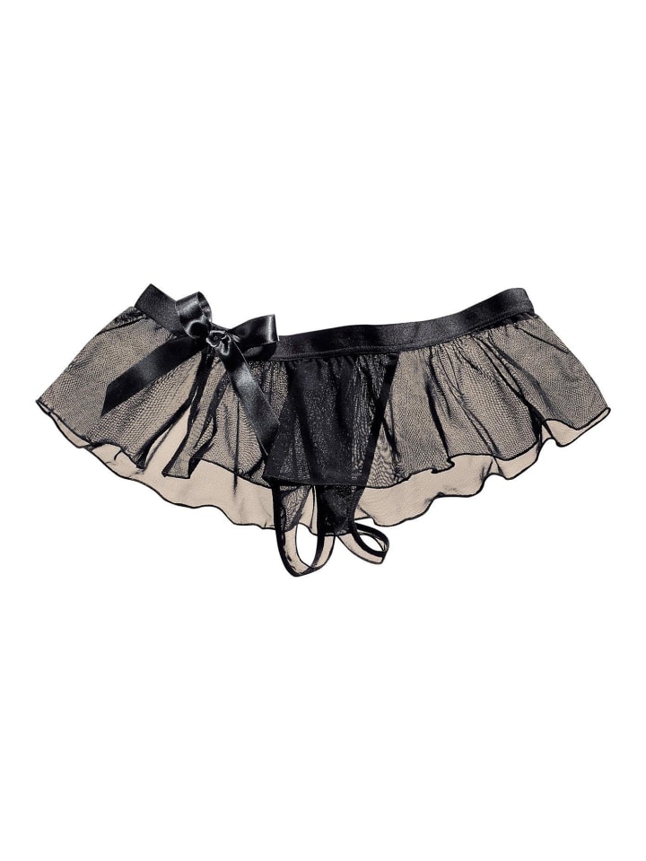 String-Ouvert in schwarz