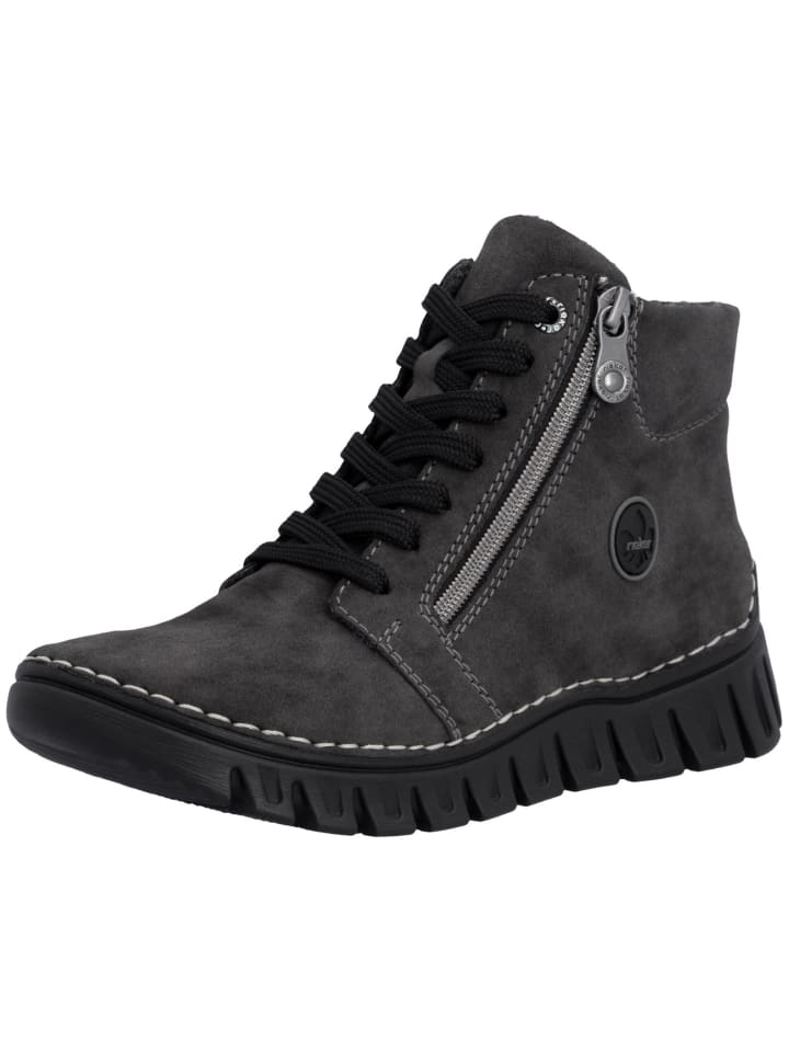 Stiefelette in schwarz