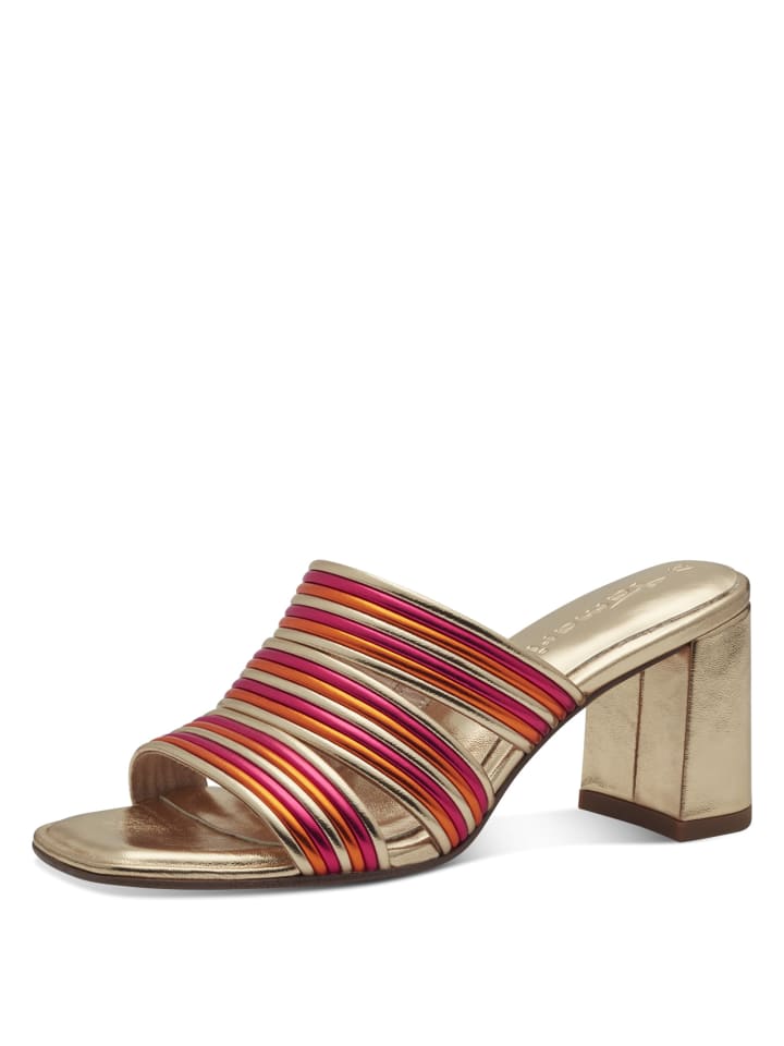 Pantolette in gold