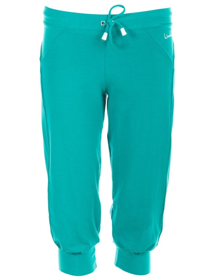 3/4-Trainingshose WBE5 in ocean green