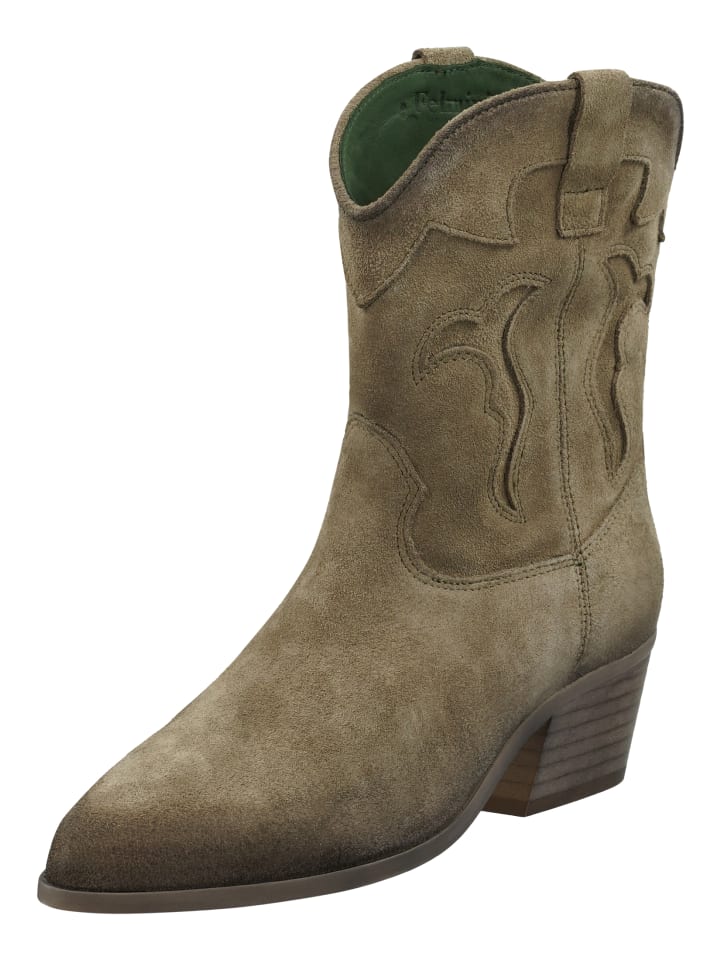 Stiefelette Grau/Braun