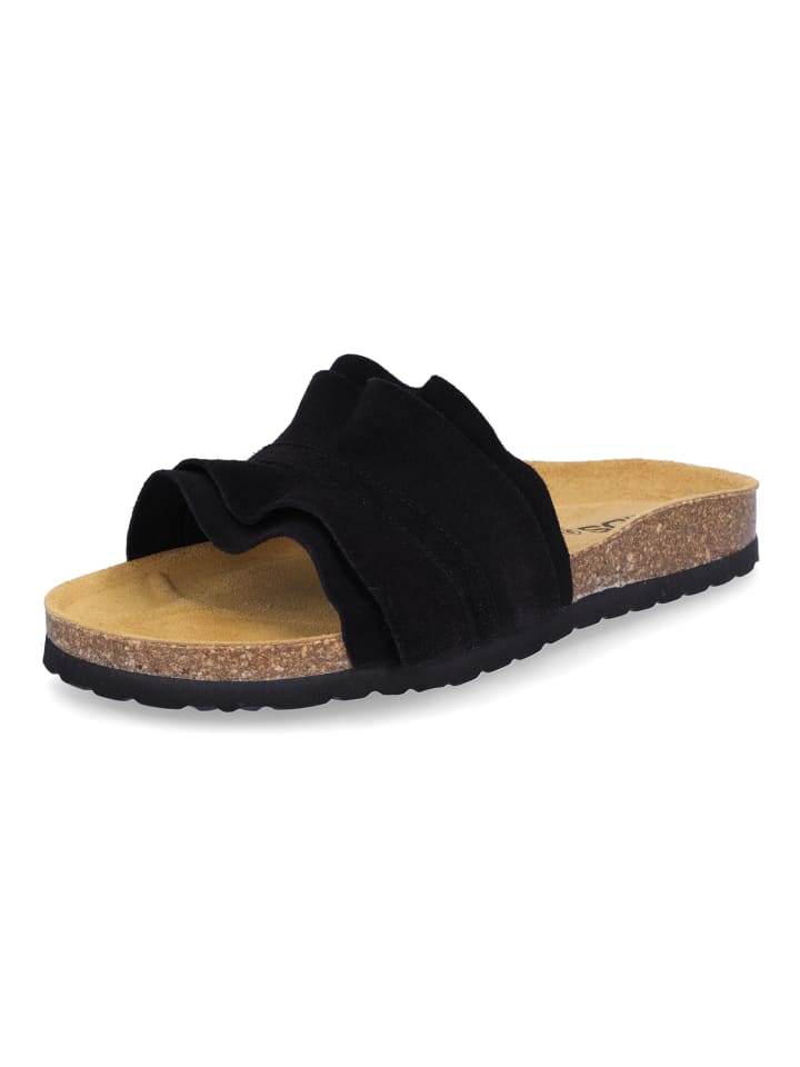 MIRABEL Pantolette in Schwarz