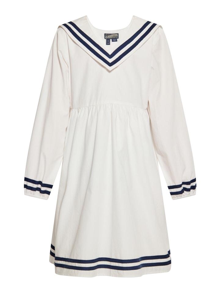 Mädchen (Kids) Kleid in Weiss