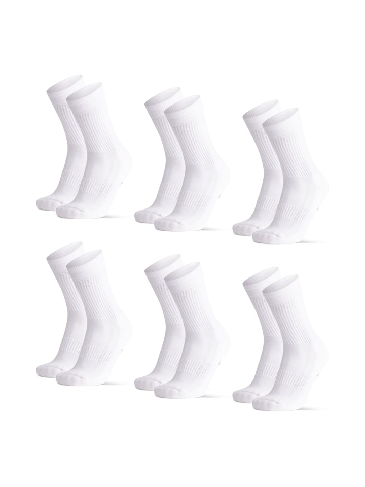 Socken Tennis Crew in weiß