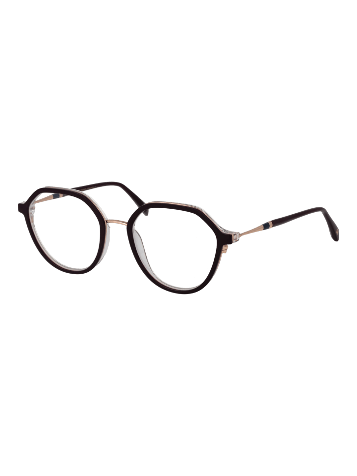 Damen Optische Fassungen Rund Braun