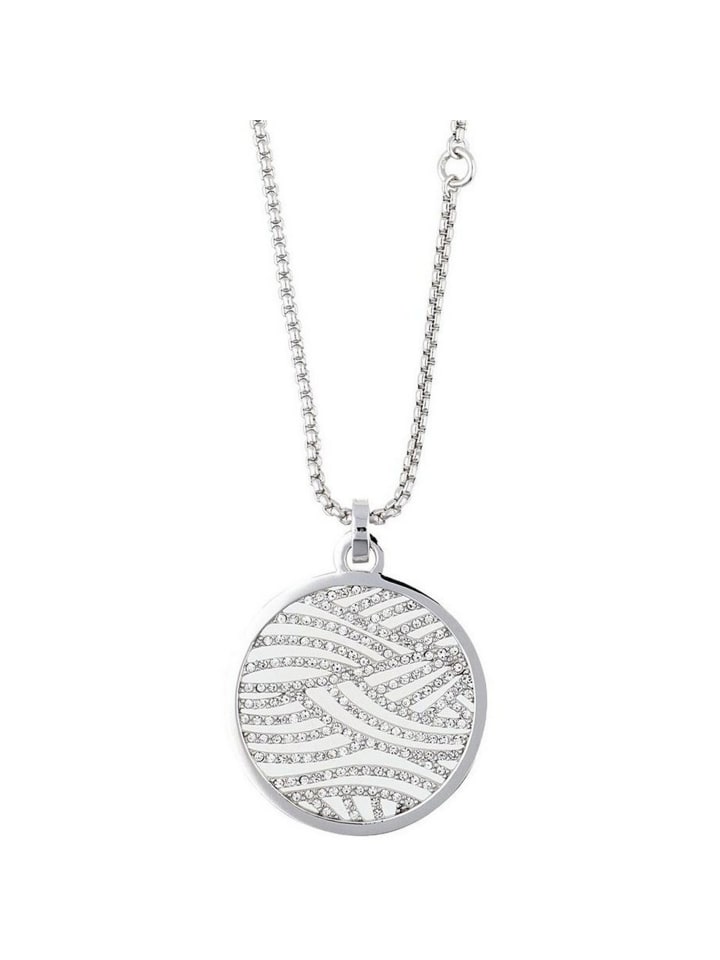 Halskette mit Anhänger in silber – (L)80cm