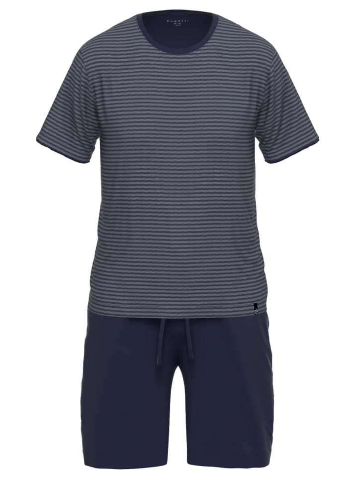 Shorty Venedig in blau-dunkel-Ringel