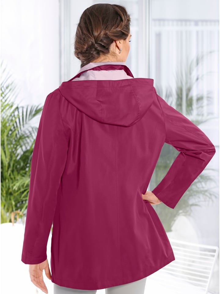 Jacke in fuchsia-rosé