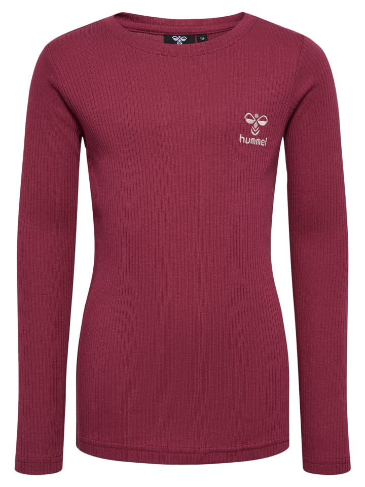 T-Shirt Hmlreve Mädchen in CORDOVAN