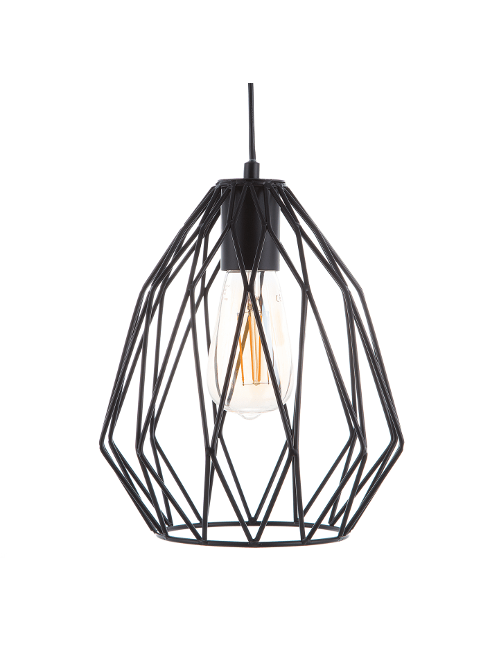 Pendelleuchten MAGRA in Schwarz - (W) 22 x (H) 124 x (L) 22 cm