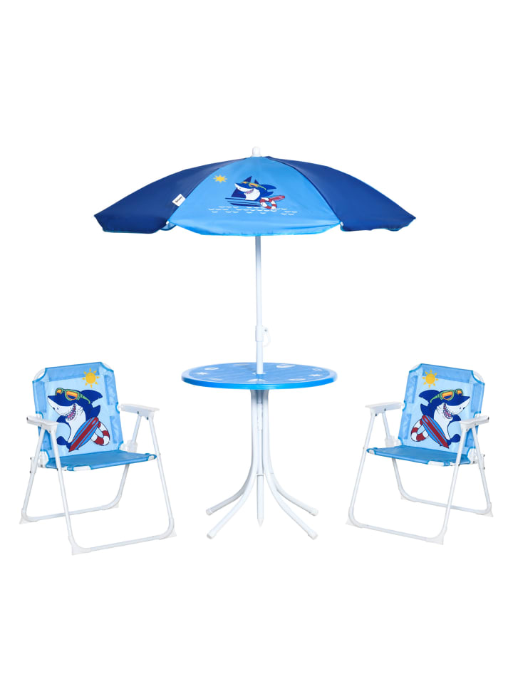 Kindersitzgruppe in Blau 49,5L x 49,5B x 50H cm