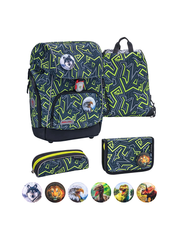 Familando Hot Wheels Schulranzen-Set 9tlg im Schulranzen Jungen