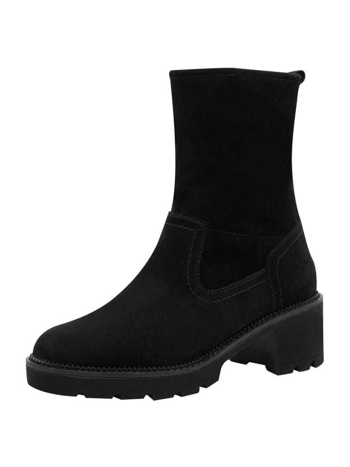 WIDE FIT Stiefelette in BLACK