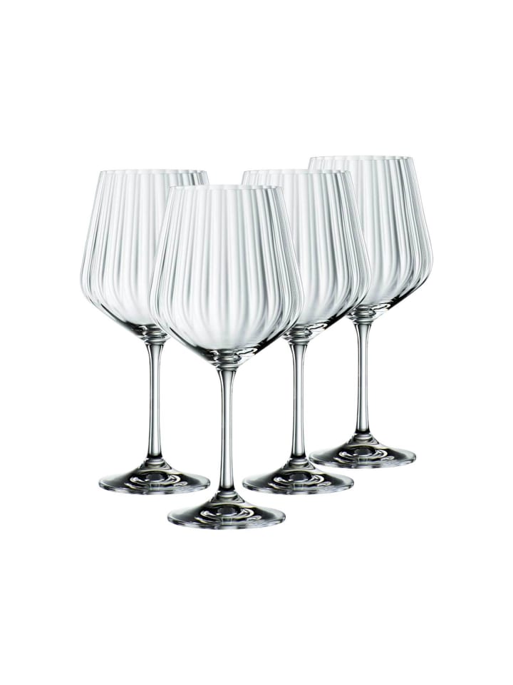 4-tlg. Cocktailgläser Gin Tonic in Transparent 640 ml