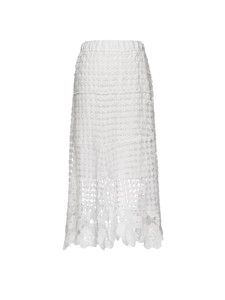 Women Skirt in White