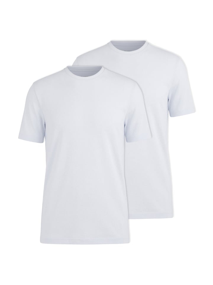 T-Shirt 2er Pack in Weiß