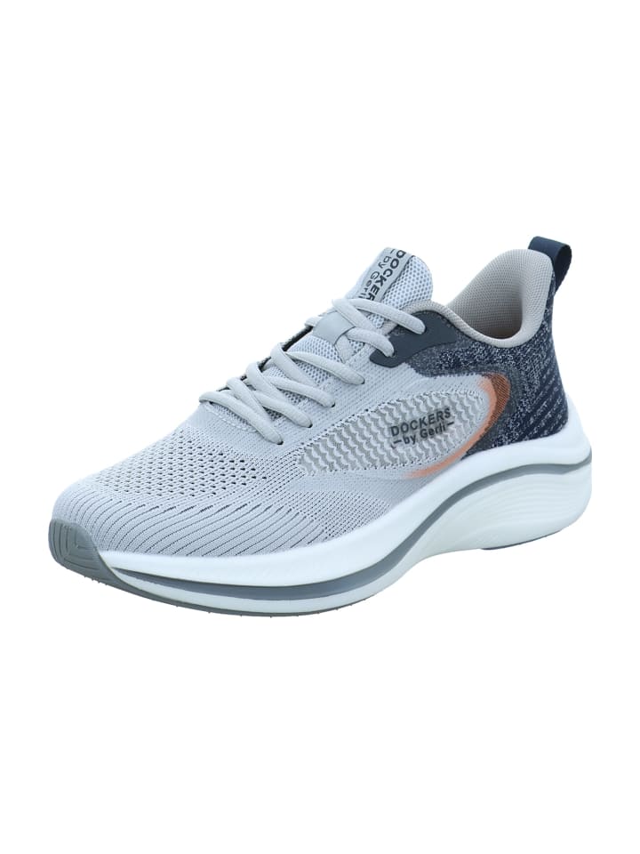 Sportliche Schnürschuhe in Grau
