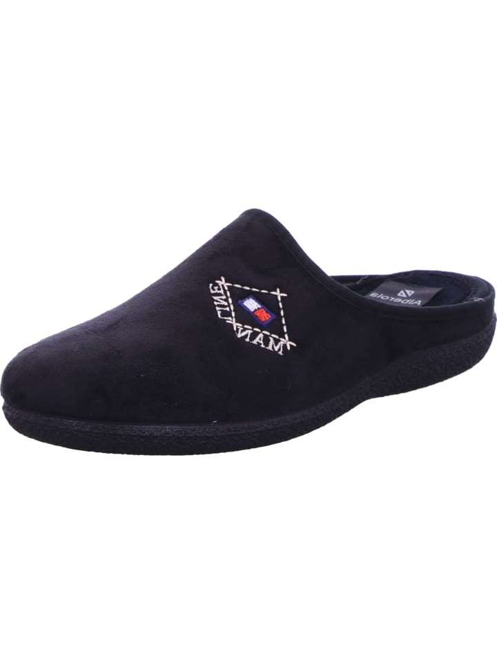 Pantoffel in schwarz