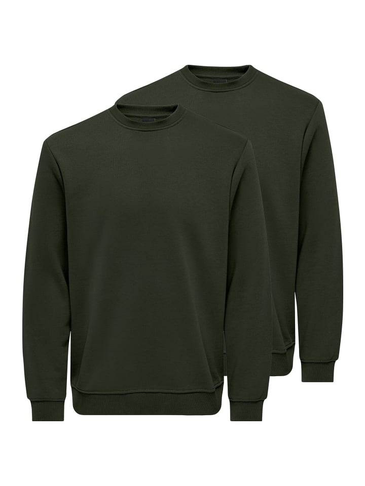 Sweatshirt Connor in Rosin