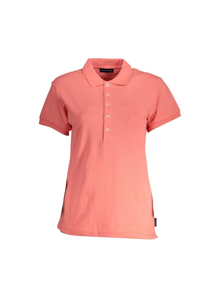 Pink Bio Baumwolle Damen Polo