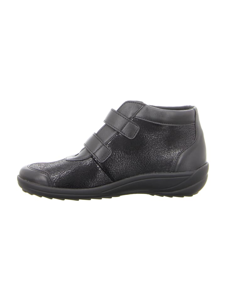 Komfort Stiefeletten in Schwarz