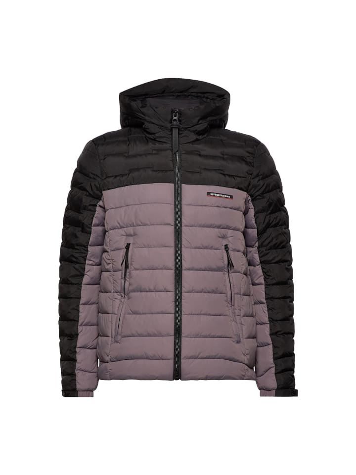 XPD Radar Quilt Daunenjacke mit Kapuze Hai