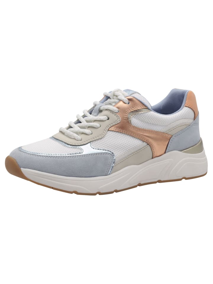 Sneaker in LT. BLUE COMB