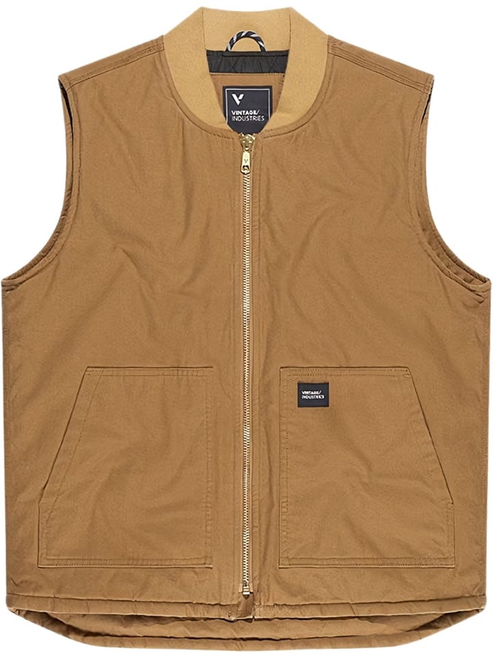 Weste "Hallet Bodywarmer Dark Tan" in Braun