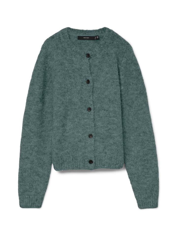 Strickjacke in Balsam Green