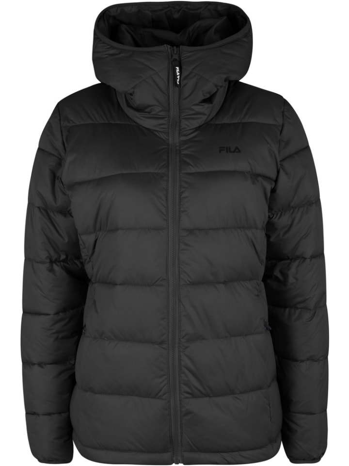 Steppjacke in Schwarz
