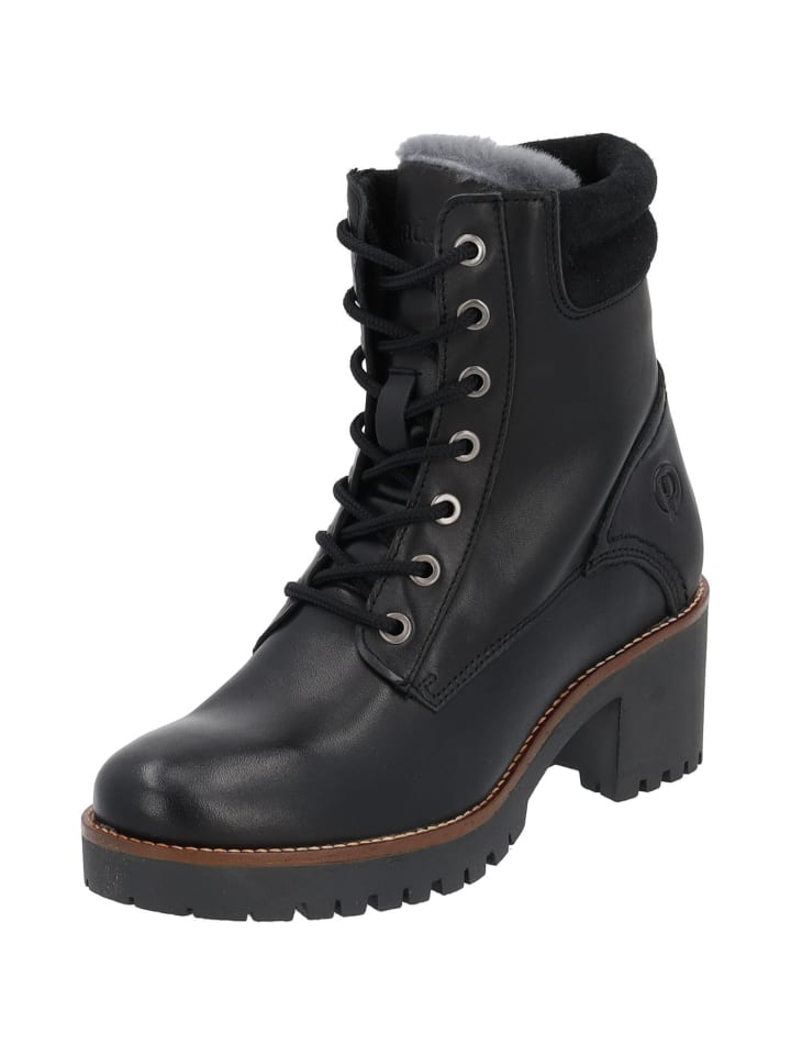 Schnürstiefel Skarda in Schwarz/Braun
