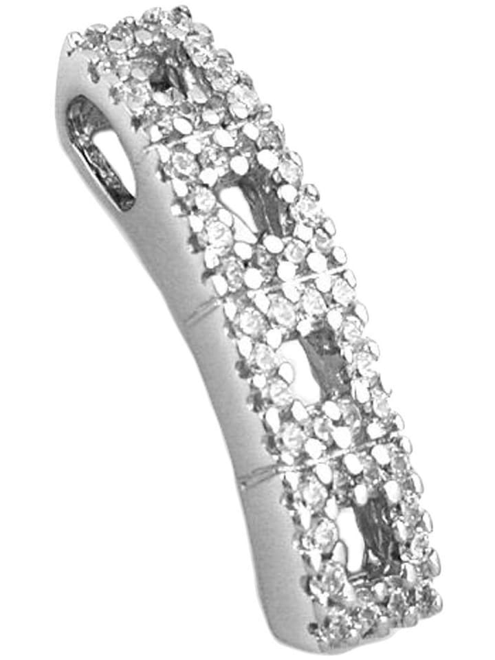 Anhänger 21x5mm Silber 925 in silber
