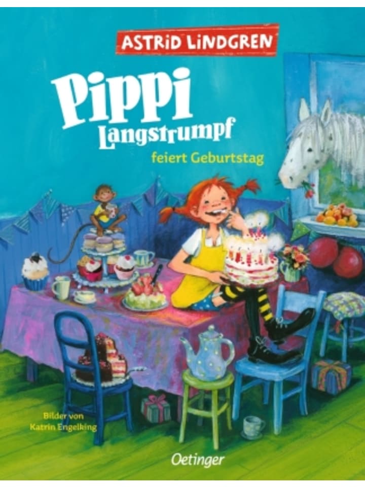 Buch - Pippi Langstrumpf feiert Geburtstag
